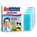 BEKOOOL Soft gel listy pro děti pro chlazení pomoc od horečnaté nepohodlí 124; 4 Počet