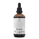 Brahmi USDA Organic CLANE124; Alkohol- Free Extract, Organic Bylinné kapky, Dodatek CLANE124; tinktura Vyrobeno ze 100% Certified Organic Brahmi (Bacopa Monnieri) Sušený Herb 4 oz