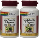 Saw Palmetto a Pygeum One Daily 30 Softgel (Balení po 2) Solaray