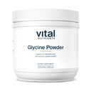 Vital Nutrients Glycine Powder 250g Glyp124; Amino Acid to Promote Restful Sleep, Stress Relief, Memory, and Cognitive Supplement Glycin Supplement CL124; Gluten, Dairy, Soy Free CL124; Non-GMO CL124; 625 Servings