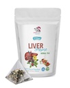 Játra Detox Byliny - LIVER DETOX HERBAL TEA, 14 dní - kořen lopuchu a pampeliška čaj, játra podporu čaj organický, játra detox čaj kofein bez, játra očistit detox a opravit bylinný čaj, 1 balení 14 sáčky