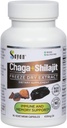 Sayan Sibiřský Chaga Houba Extract with Shilajit 90 Capsules / 420mg ea.- Imunity and Digestion System Support - Fulvic Acid Supplement - Energy & Clarity - Exclusive Blend - No Fillers