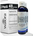 Waiora Essential Storage Minerals 124; Nápověda Obnovit Lost / Depleted Mineral Ineral Foundation 124; 60 + Ionic Trace Minerals 124; Support Body 's Vital Functions, pH Balance 124; Plus Electrolytes for Hydration (2 Bott / 96 serv)