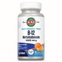 Kal Vitamin B12 Methylkobalamin 1000mcg, Zdravá energie, Metabolismus, Nerve & Red Blood Cell Support, * Rychlý rozpustit ActivitMelt, Optimální absorpce, Přírodní Tangerine Flavor, 90 Služení, 90 Micro Tabs