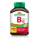 Jamieson Vitamin B12 (Cobalamin) 1200mcg, Časované uvolnění, 80 tablet