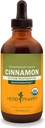Herb Pharm Certified Organic Cinnamon Liquid Extract for Cardiovaskulární a cirkulační podpora - 4 Ounce