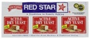 Red Star Nutritional Yeast - Active Dry - .75 oz - Případ 18