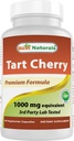 Nejlepší Naturals Tart Cherry Extract 1000 mg 60 Vcaps
