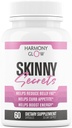 Skinny Secrets - Nejlepší nové hubnutí pilulky pro ženy current 124; Appetite Conpressant, Belly Fat Burner, Carb Blocker + 6 účinně dávkované účinné ingredience current 124; Natural & Safe 3. strana Testováno - 60 Kapsle