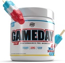 Man Sports Game Day - Sportovní předcvičení, Blue Bombbicle Ochucené energetické nápoje Mix s přírodní kofein, 300g, 30 dní dodávky
