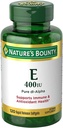 Nature 's Bounty E- 400 IU Pure dI- Alpha Softgels, 120 Count