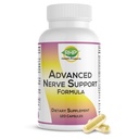 Advanced Nerve Support Formule. Periferní neuropatie dodatek s alfa kyselina lipoová pro zdravou Nerve opravy a funkce. Maximální pevnost Vzorec, 120 Kapsle