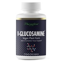 Paradise Byliny V-Glucosamine dodatek, Tkáň a společné zdraví, Super potent, Ultra čisté, Vegan, Non GMO, gluten zdarma, 120 Vegetariánské kapsle
