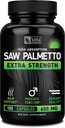 Vela Saw Palmetto Extra Strength High Absorpční dodatek Kapsle - No Bad Smell - 1 tobolka x Day - 600 mg