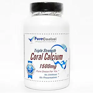 Trojitá síla Coral vápník 1500mg / / 200 Kapsle / / Čisté / / podle PureControl doplňky