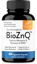 Sandhův dodatek k zinku s iontofory CLAS124; Quercetin & Green Tea Extract pro vyšší absorpci a vysokou potenci CLAS124; 800mg Vegetariánské kapsle 60 Počet (balení po 1) CLAS124; Imunitní podpora pro muže a ženy