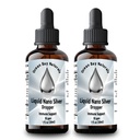 Liquid Nano Silver S124; více absorbovatelné než koloidní Silver S124; 10ppm S124; Twin Pack S124; 1oz Dropper