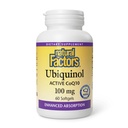 Přírodní faktory Ubiquinol 100 mg - Podporuje srdeční zdraví a přírodní vitalitu - Antioxidant Supplement with Superior Absorption - Energy Support with Flaxseed Oil - 60 Softgels (60 Služeb)