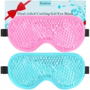 BeeVines Gel Eye Maska, 2 Pack Chladící ledové masky pro loutkové oči pro muže a ženy, studený a teplý komprese pro Post chirurgie, Pufness, Alergie, Sinuss & Migrény Léčba