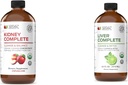 Kompletní přírodní produkty Ledviny Kompletní 12oz & Játra Kompletní 16oz Bundle