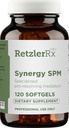 Specializované Pro řešení mediátorů - Synergy SPM by RetzlerRx ® - SPM 's for Joint Comfort, Tissue Health & Minor Discomfort Relief * - Non- GMO - Gluten Free - 120 Softgels