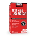 Force faktor test X180 Přepětí Testosteron Podpora pro muže, mužská vitalita Vylepšení doplněk, Podpora svalů a síly, Podpora hmotnosti, Zvýšení energie dlouhotrvající, 60 Kapsle