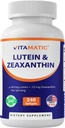 Vitamatic Lutein 40 mg s Zeaxanthin 10mg, dodatek pro podporu oční péče, 240 Softgels