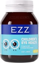 EZZ Children 's Eye Health, Essential Eye Vitamins Lutein and Zeaxanthin, Relief of Visual Fatigue and Enhance Eyesight, Natural and Free of Additives, 60 Easy-to-Chew