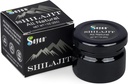 Sayan Pure Shilajit Resin 1oz / 25g, Glass Jar, 250 Servings - Potent Organic Fulvic Acid Dodatek - Podporuje imunitní systém, paměť, zaměření, a poskytuje přírodní energii, Detox - Vegan, Non- GMO