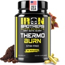 Železné Brothers doplňky stimulant zdarma spalovače tuků pro ženy a muže - hubnutí - Non Stim termogenní spalovač tuků - Dietní doplněk - Metabolismus Booster s Cayenne Pepper - 30 Den Dodávka
