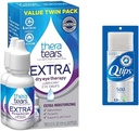 TeraTears Extra suché oční kapky 0.5 fl oz 2 Počet s Q-Tipy 100% bavlněné baňky 500 Počet