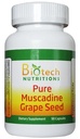 Muscadine Grape Seed 100% Čisté Muscadine Grape Seed 90 tobolek v lahvičce 650mg v jedné tobolce