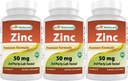 Nejlepší Naturals Zinek dodatek jako zink Gluconát 50 mg 240 Tablety Balení 3