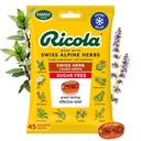 Ricola Cukr Volný švýcarský Herb kašel Kašel Kašel, 45 Počet, Kašel Suppressant & Hrdlo Relieving Kapky s přirozeně sourced menthol, Pleasing Chuť pro kašel & Krční podráždění
