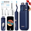 Bebird Earsight Plus R37R Čisticí kamera Wax Odstranění nástroje, Flexibilní Ušní rozsah Otoskop Kamera Light, Visual Ušní Picker Bezdrátové Odstranění ušního vosku Tweezery pro dospělé a děti