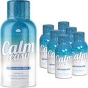 Klid & Easy - Přírodní stres Relief Shot, KSM- 66 Ashwagandha, Suntheanine L Theanine, Calming Adaptogen Drink, Relaxation, Focus, a Mood OF 124; 2 oz Liquid Bottle (6 Pack)