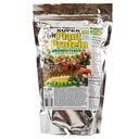 Super rostlinný protein - neslazený - proteinový prášek obohacený exotickými piniovými oříšky, durian, a pikantní hruškový kaktus - Digestive- Friendly, Nutrient- Rich