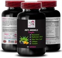 Alpha Lipoic Acid Support - ANTI-WRINKLE COMPLEX - Aloe Vera Leaf Benefits, Collagen Boost, Green Tea Leaf Extract, Grape Seed Power, Green Coffee Bean Benefits, Hyaluronic Acid 1 Lahev 60 Caps