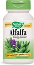 Nature 's Way Alfalfa Leaves, 1,215 mg, 100 Vegetariánských kapslí, balení po 2 ks