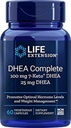 Life Extension DHEA Complete, 100 mg 7- Keto DHEA, 25 mg DHEA, 60 Kapsle