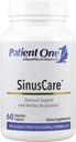 Pacient One SinusCare 124; Doplněk k podpoře zdravé sinus, Nasal, Lung a Respirační funkce * CLAS124; s NAC, Quercetin a další 124; 60 Kapsle