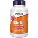 Foods Biotin 5000 mcg Kapsle, 120 Počet