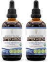 Tajemství Tribe Bitter Melon USDA Organic CLANE124; Alkoholo- Free Extract, High- Potency Bylinné kapky CLANE124; Vyrobeno ze 100% Certified Organic Bitter Melon (Momordica Charantia) Sušené ovoce (2x4 oz)