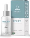 DropRx Relief by Dr. Nicole Saphier - Devils Claw & Organic Ginger Root Extract, Podporuje Joint Health & Digestive Wellness, Organic, Non GMO, Vegan, Gluten Free & Kosher, Made in USA (2 Fl Oz)