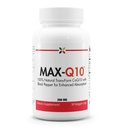 Stop Aging Now MAX- Q10 Coenzyme s Kaneka Q10 a Enhanced BioPerine Black Pepper Extract pro vysokou absorpci, srdeční zdraví, výroba energie 200 mg Kapsle