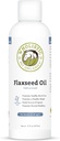 Wholistic Pet Organics Flaxseed Oil: Organic Flaxseed Oil for Horses -Flax Oil Horse Supplement with Antioxidant Rich Rosemary and Omega 3, 6 Fatty Acids for Cardio, Imunity, Skin and Coat Health-16 Oz