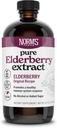 Norm 's Farms Pure Elderberry Extract - Vyrobeno pouze z bezobratlých v USA - imunitní, antioxidační podpora, No Additives, Additives, Vegan, Gluten- Free, Non- GMO, Elderberry tinktura Alkohol Free - 8 Oz