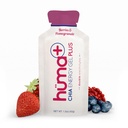 Huma Plus (Double Electrolytes) - Chia Energy Gel, Berries & Pomegranate, 12 Gels - Somech Friendly, Real Food Energy Gels