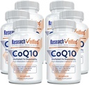 Výzkum ověřený CoQ10- 100% Čistá Extra síla 300mg CoQ10 - Zlepšená absorpce a biologická dostupnost s bioperínem - Zvýšení hladiny antioxidantů, zlepšení kardiovaskulárního zdraví, 360 Veganové kapsle