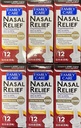 Zajištěné Nasal Relief Spray, 12 Hodinové čerpadlo Mist Oxymetazolin HCL, 0.5 fl. Oz (6 Pack)